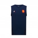 2018 France Men’s Rugby Training Singlet | Water-Repellent, Official Team Gear