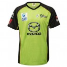 Sydney Thunder 2017 men’s magenta BBL home jersey with mesh side panels