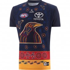 Adelaide Crows 2025 Mens First Nations Run Out Tee