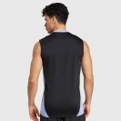 All Blacks 2024 Mens Black Singlet – Slim Fit & Moisture-Wicking