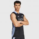 All Blacks 2024 Mens Black Singlet – Slim Fit & Moisture-Wicking