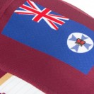  Queensland Maroons 2017 JT Farewell Jersey with Indigenous and Queensland flags