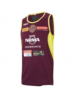 Brisbane Broncos 2018 Training Singlet: The Perfect Festival Gift for Rugby Fans