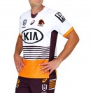 Brisbane Broncos Men's Away Rugby Jersey 2021 | Lightweight NRL Jersey