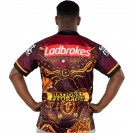 Brisbane Broncos Indigenous Rugby Jersey 2021 – Authentic NRL Fan Gear