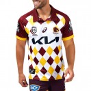 Brisbane Broncos Mens Heritage Rugby Jersey 2024 – Retro Style & Eco-Friendly