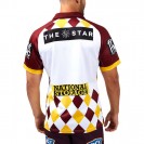 Brisbane Broncos Mens Heritage Rugby Jersey 2024 – Retro Style & Eco-Friendly