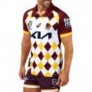 Brisbane Broncos Mens Heritage Rugby Jersey 2024 – Retro Style & Eco-Friendly