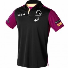 Brisbane Broncos Men Media Rugby Polo 2024
