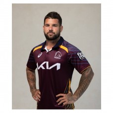2025 Brisbane Broncos Rugby Jersey - Captain Edition