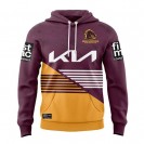 Brisbane Broncos Rugby Hoodie 2024 | Official NRL Team Apparel