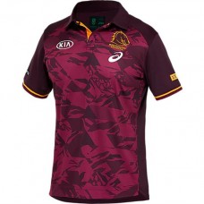 Brisbane Broncos Training Rugby Polo 2021