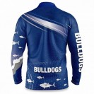 NRL Bulldogs Men's Fishing Shirt 2022 | Official Rugby Sportswear