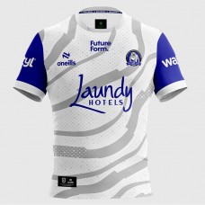 Canterbury-Bankstown Bulldogs Mens White Training Rugby Jersey 2025