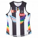 Collingwood Magpies 2023 Mens Season 8 AFLW Pride Guernsey - Show Your Team Pride
