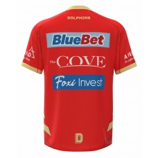 Dolphins Men's Red Training Rugby Jersey 2023