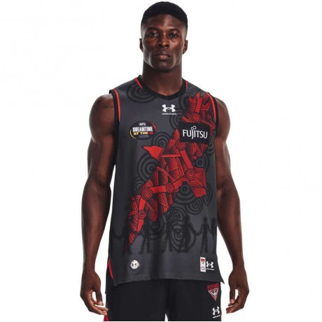 Essendon Bombers 2023 Dreamtime Guernsey – Indigenous AFL Jersey Essendon Bombers 2023 Dreamtime Guernsey – Indigenous AFL Jersey