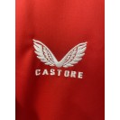 England Rugby 2025 Warm-Up Jersey – Red Short Sleeve Shirt with Rose Crest