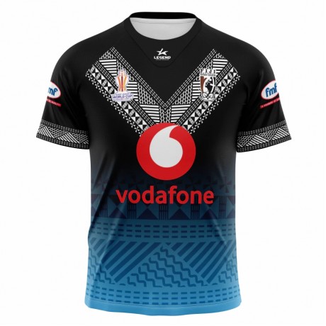 RLWC Fiji Bati 2022 Away Jersey | Men's Official Rugby Shirt RLWC Fiji Bati 2022 Away Jersey | Men's Official Rugby Shirt