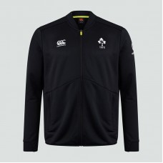 Canterbury Ireland IRFU Mens Track Rugby Jacket Black 2020