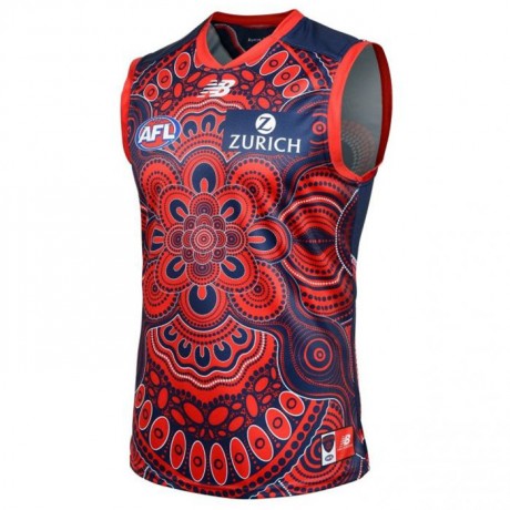 Melbourne Demons 2021 Mens Indigenous Guernsey Melbourne Demons 2021 Mens Indigenous Guernsey