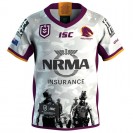 Brisbane Broncos 2019 ANZAC Jersey – Official NRL Tribute