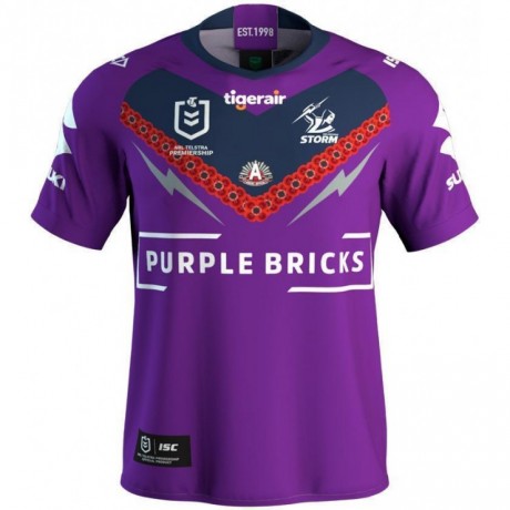 Melbourne Storm 2019 Men's Commemorative Jersey Melbourne Storm 2019 Men's Commemorative Jersey