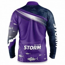 Melbourne Storm Men’s Fishfinder Fishing Rugby Shirt 2022
