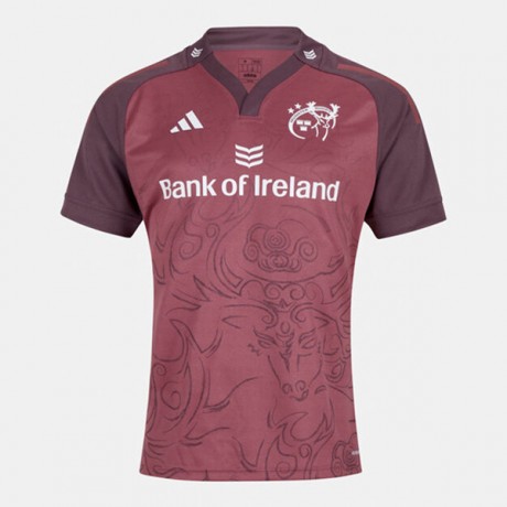 Munster 2024 Adult European Jersey - Official Rugby Shirt with Club Crest Munster 2024 Adult European Jersey - Official Rugby Shirt with Club Crest