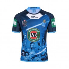 NSW Blues State Of Origin 2016 Men's 'True Blue' Captains Jersey
