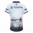 North Queensland Cowboys Men's Defence Rugby Jersey 2025 – Eco-Friendly ANZAC Tribute Jersey North Queensland Cowboys Men's Defence Rugby Jersey 2025 – Eco-Friendly ANZAC Tribute Jersey