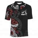 New Zealand Rugby Maori Polo Shirt | Authentic Maori Design