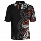 New Zealand Rugby Maori Polo Shirt | Authentic Maori Design