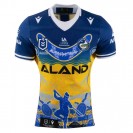 Parramatta Eels Indigenous Rugby Jersey 2023 – Official NRL Edition