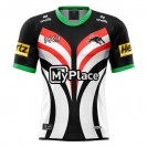 Penrith Panthers Men's Warm Up Rugby Tee 2025 – Retro Style & Performance