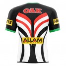 Penrith Panthers Men's Warm Up Rugby Tee 2025 – Retro Style & Performance