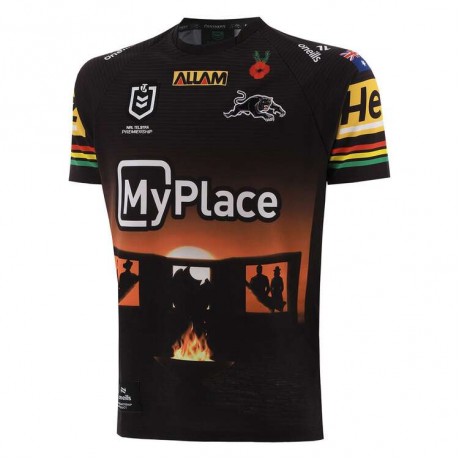Penrith Panthers Mens Anzac Rugby Jersey 2025 – Official Memorial Jersey with Quick-Drying Fabric Penrith Panthers Mens Anzac Rugby Jersey 2025 – Official Memorial Jersey with Quick-Drying Fabric