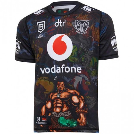 New Zealand Warriors 2020 Men's Nines Mayhem Jersey New Zealand Warriors 2020 Men's Nines Mayhem Jersey