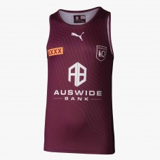 QLD Maroons Men's Training Rugby Singlet 2023