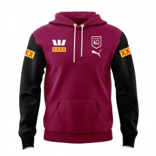 QLD Maroons Mens Team Rugby Hoodie 2024