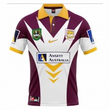 Brisbane Broncos Mens Retro Rugby Jersey 1998