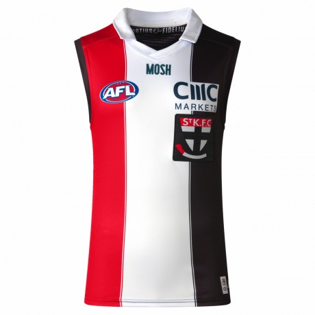 St Kilda Saints Mens 150th Year Heritage Guernsey - Official AFL Jersey
