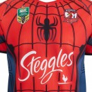 Sydney Roosters 2017 men’s slim-fit Spider‑Man Marvel Heroes NRL jersey