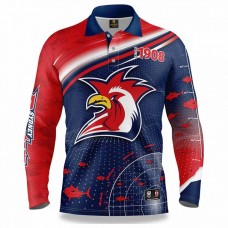Sydney Roosters Mens Fishfinder Fishing Rugby Shirt 2022