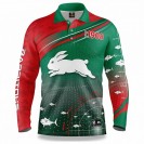 Rabbitohs Fishing Shirt 2022 | Official NRL Men’s Waffle Knit Jersey