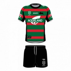 South Sydney Rabbitohs Kids Home Rugby Kit 2021