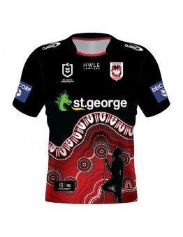 St George Illawarra Dragons Mens Indigenous Rugby Jersey 2023
