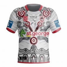 St George Illawarra Dragons Mens Indigenous Rugby Jersey 2024