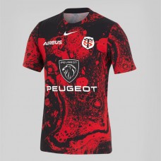 Stade Toulousain Mens Pre Match Rugby Jersey 2024