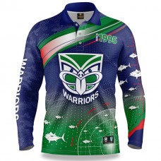New Zealand Warriors Men's Fishfinder Fishing Rugby Shirt 2022